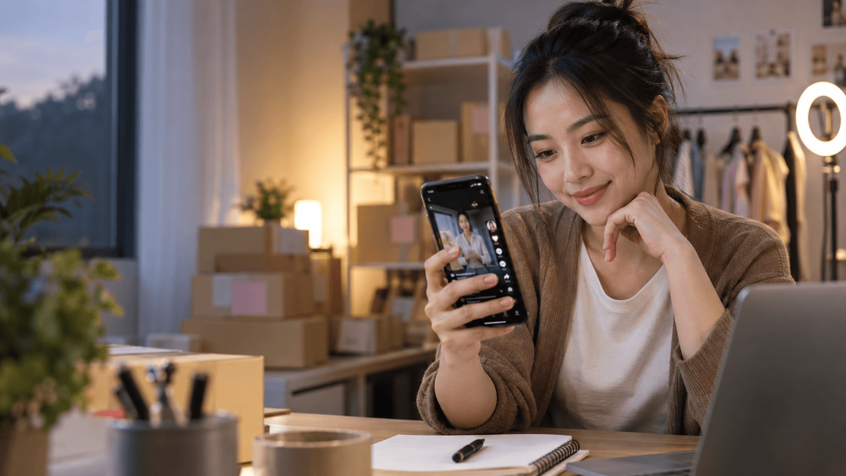 เจ้าของธุรกิจไทยกำลังวางแผนเพิ่มผู้ติดตาม TikTok เพื่อเริ่มขายสินค้า