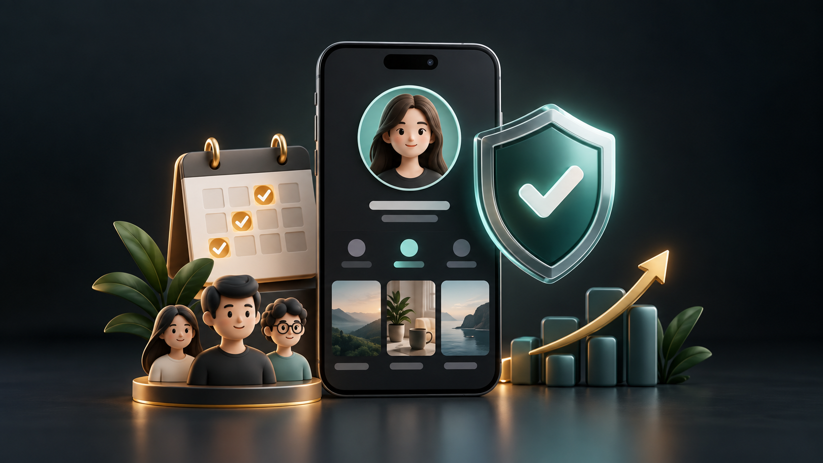 ภาพประกอบการตรวจสอบ Trust Score ของบัญชี TikTok
